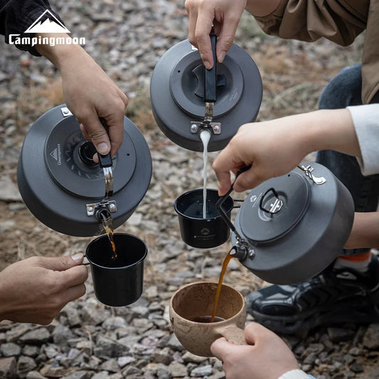 Outdoor Camping Alloy Kettle