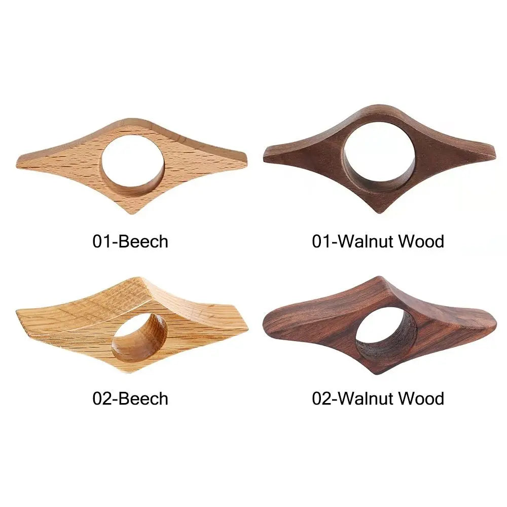 Ergonomic Wooden Bookmark